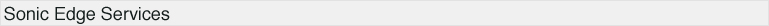 services title bar